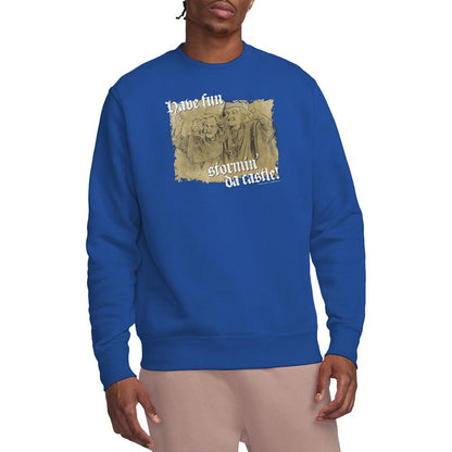 Royal Blue - Lifestyle - The Princess Bride Unisex Adult Stormin Da Castle Sweatshirt