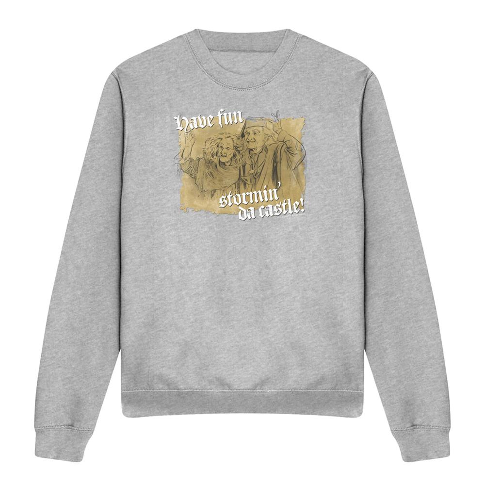 Athletic Heather - Front - The Princess Bride Unisex Adult Stormin Da Castle Sweatshirt