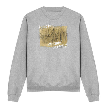 Athletic Heather - Front - The Princess Bride Unisex Adult Stormin Da Castle Sweatshirt