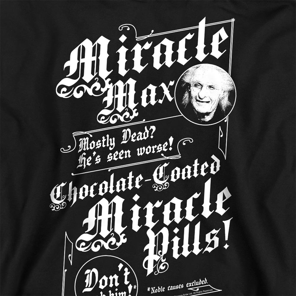 Black - Side - The Princess Bride Unisex Adult Miracle Max Sweatshirt