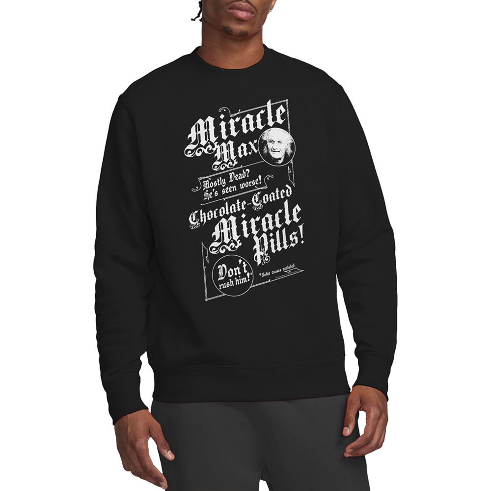 Black - Lifestyle - The Princess Bride Unisex Adult Miracle Max Sweatshirt