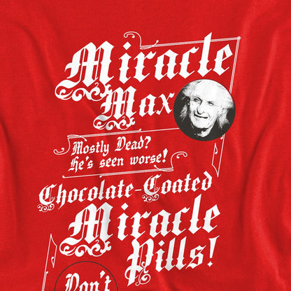 Red - Side - The Princess Bride Unisex Adult Miracle Max Sweatshirt
