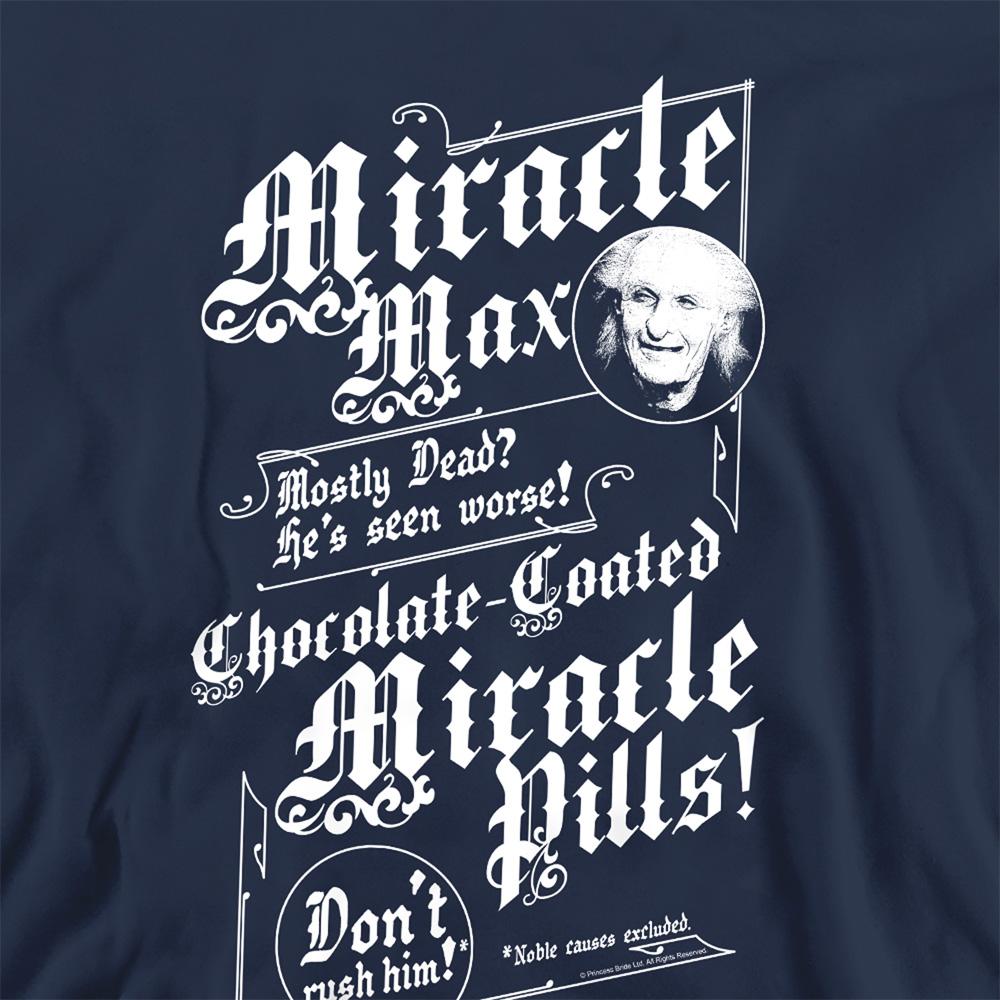 Navy - Side - The Princess Bride Unisex Adult Miracle Max Sweatshirt