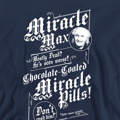 Navy - Side - The Princess Bride Unisex Adult Miracle Max Sweatshirt