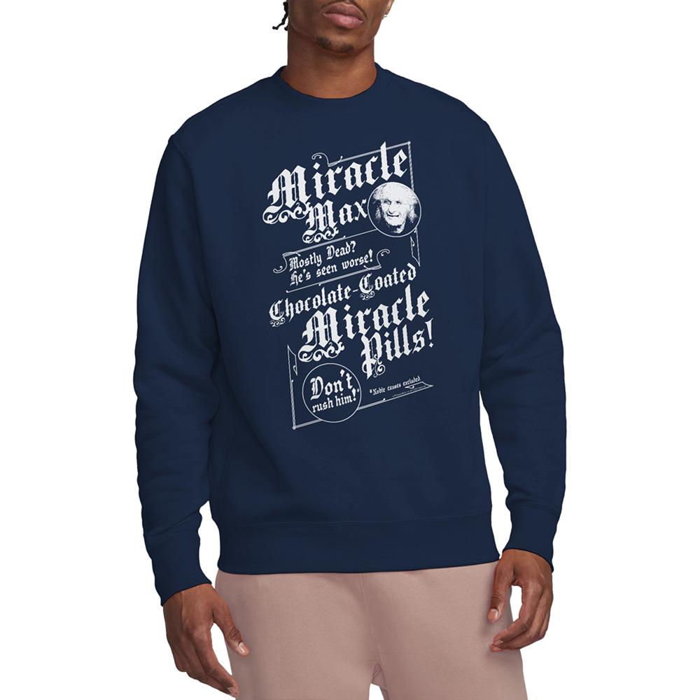 Navy - Lifestyle - The Princess Bride Unisex Adult Miracle Max Sweatshirt