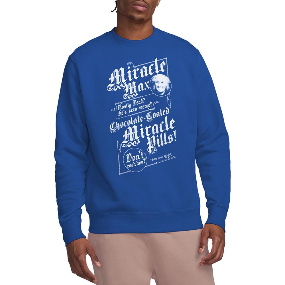 Royal Blue - Lifestyle - The Princess Bride Unisex Adult Miracle Max Sweatshirt