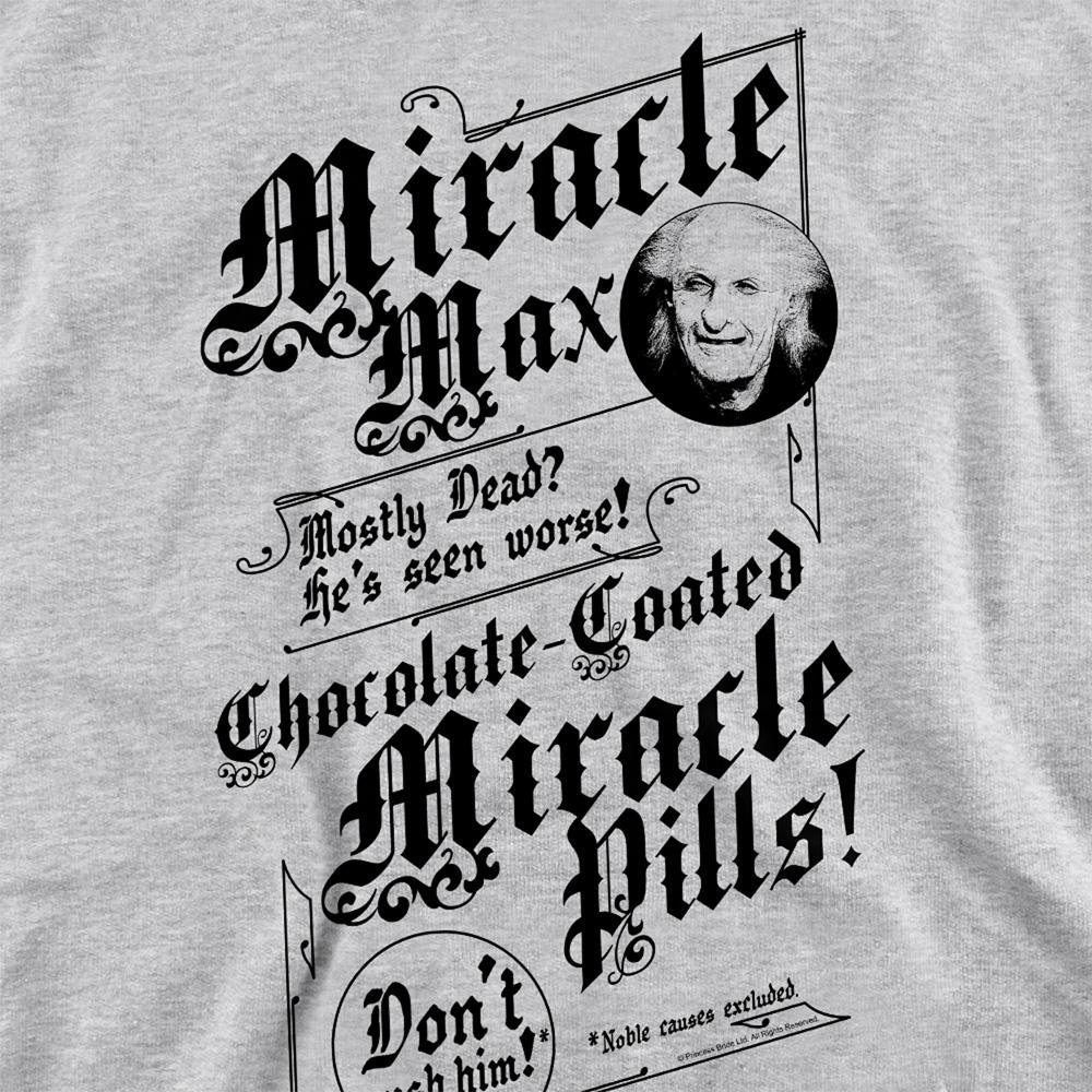 Athletic Heather - Side - The Princess Bride Unisex Adult Miracle Max Sweatshirt
