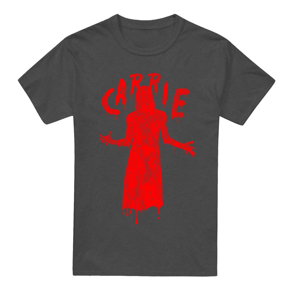 Charcoal - Front - Carrie Unisex Adult Silhouette Heather T-Shirt