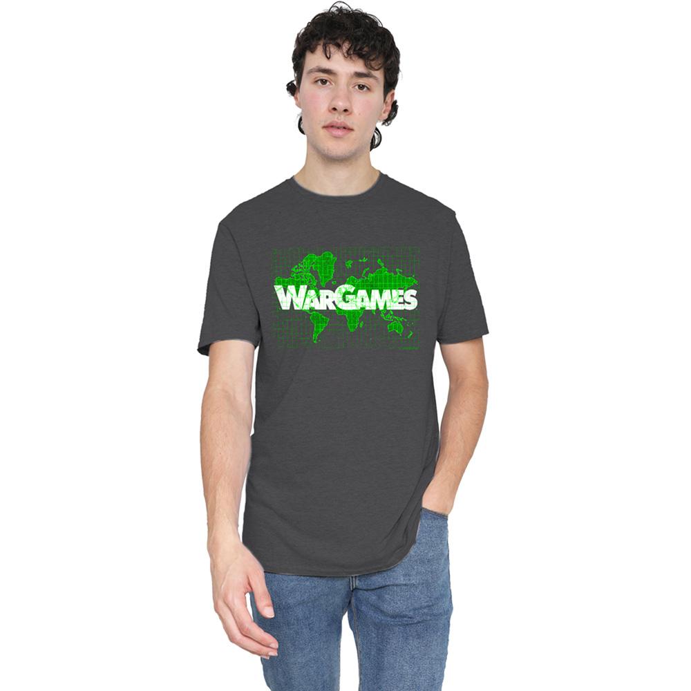 Charcoal - Lifestyle - WarGames Unisex Adult Game Board Heather T-Shirt