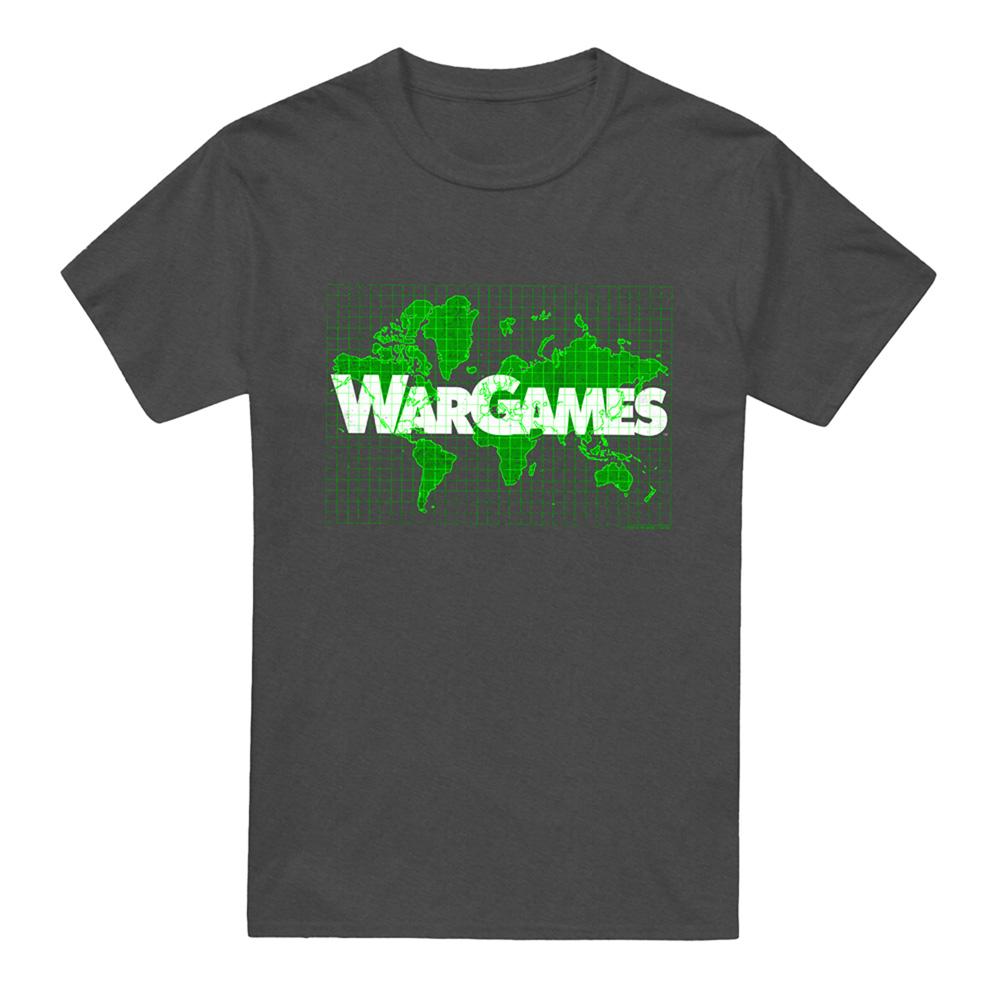 Charcoal - Front - WarGames Unisex Adult Game Board Heather T-Shirt