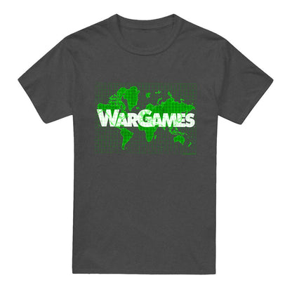 Charcoal - Front - WarGames Unisex Adult Game Board Heather T-Shirt