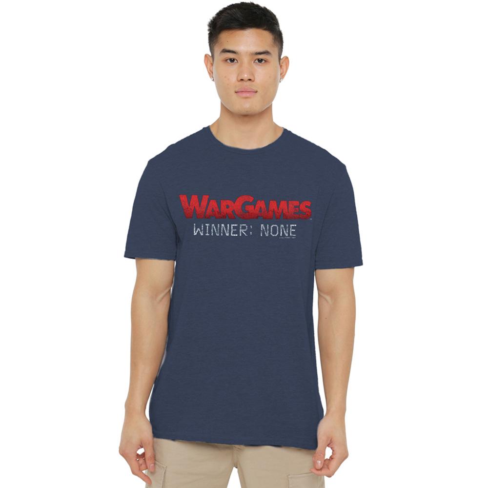 Navy - Lifestyle - WarGames Unisex Adult No Winners Heather T-Shirt