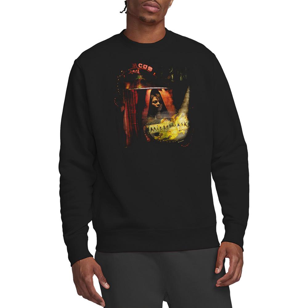 Black - Lifestyle - MirrorMask Unisex Adult Big Top Poster Sweatshirt