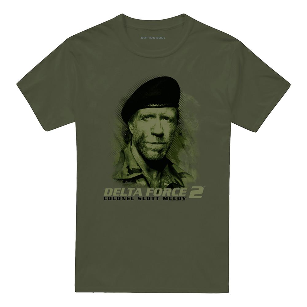Military Green - Front - Delta Force Unisex Adult You Cant See Me T-Shirt