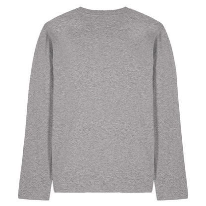 Athletic Heather - Back - Hummer Unisex Adult H3 Ad Long-Sleeved T-Shirt