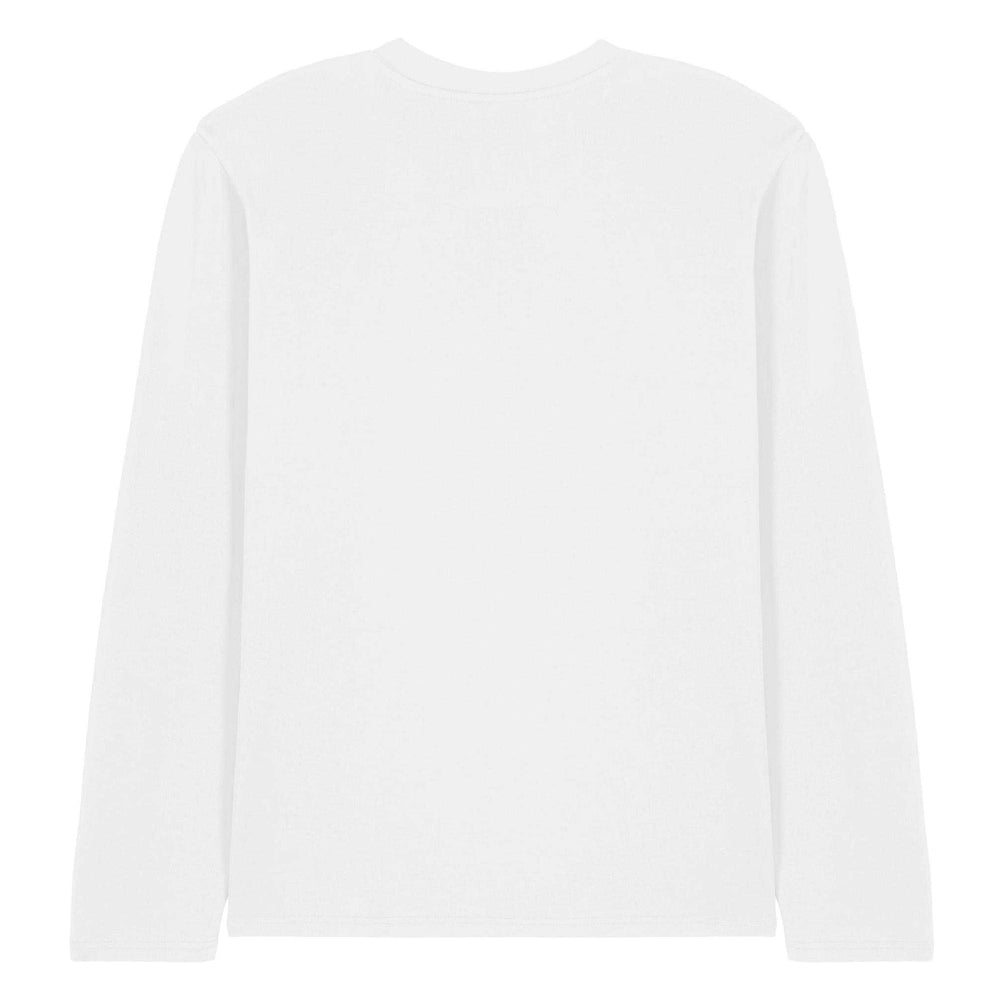 White - Back - Hummer Unisex Adult Stripe Long-Sleeved T-Shirt