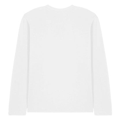 White - Back - Hummer Unisex Adult Stripe Long-Sleeved T-Shirt