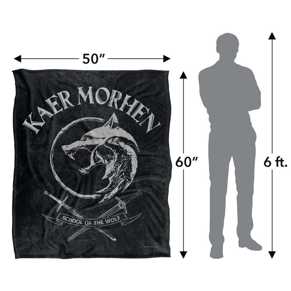 Black - Lifestyle - The Witcher Kaer Morhen Blanket