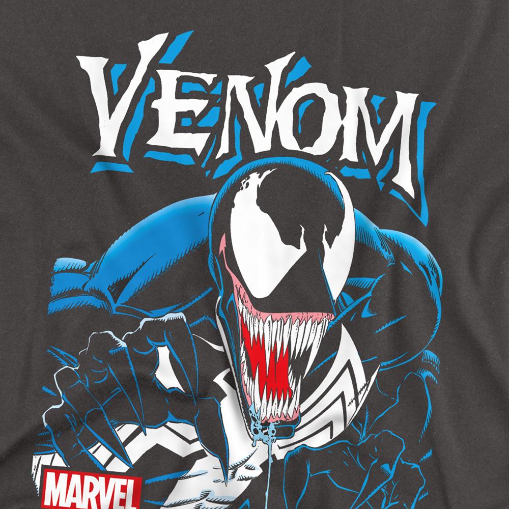 Charcoal - Side - Venom Unisex Adult Antihero Long-Sleeved T-Shirt
