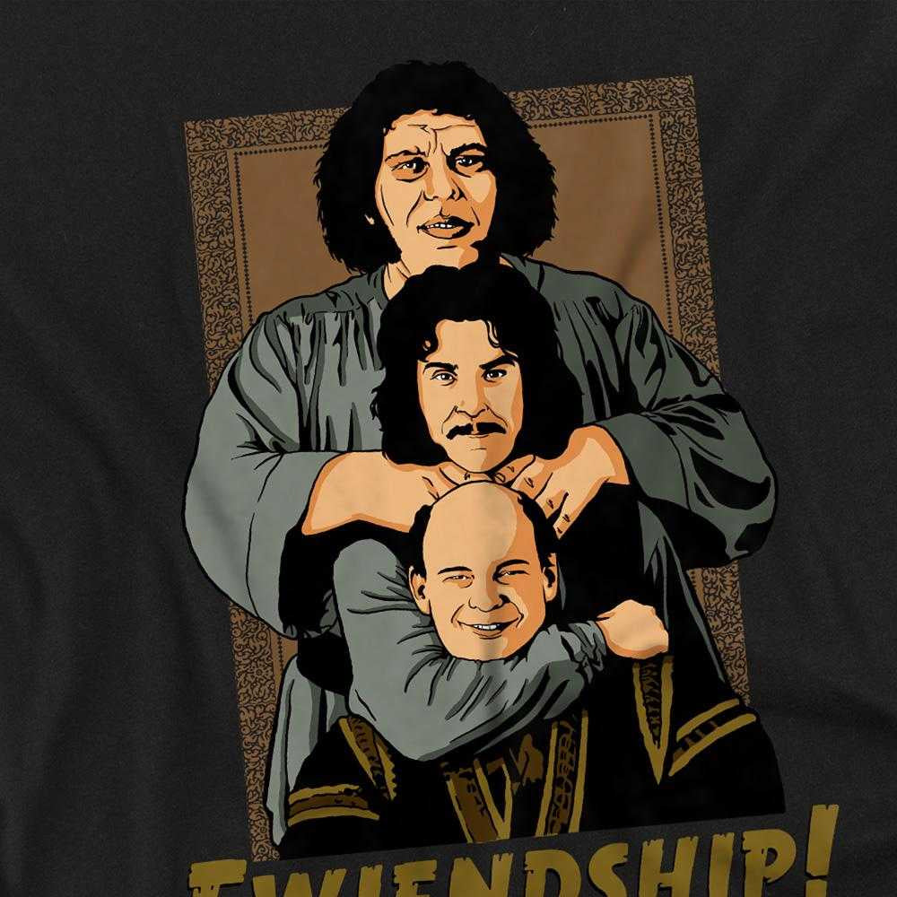 Black - Side - The Princess Bride Unisex Adult Fwiendship Long-Sleeved T-Shirt