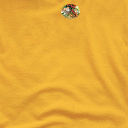 Gold - Side - Wildlife Unisex Adult Mums Kittens T-Shirt