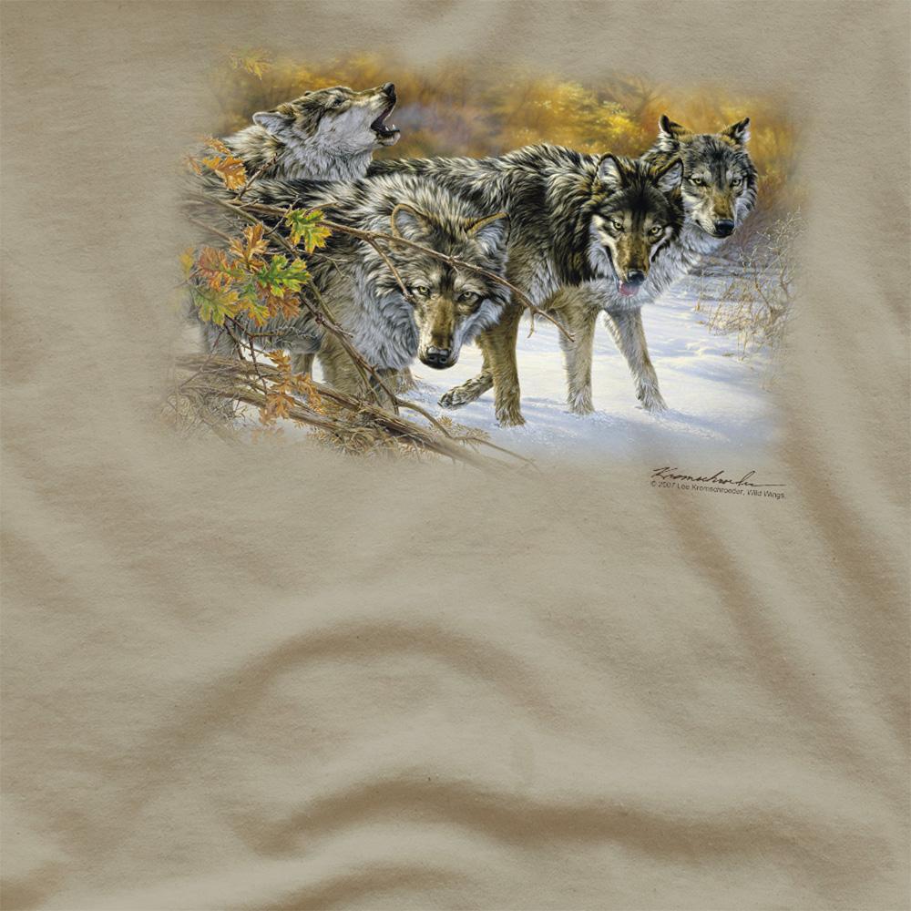 Safari Green - Side - Wildlife Unisex Adult Body Language T-Shirt