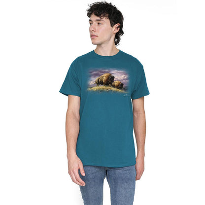 Slate - Lifestyle - Wildlife Unisex Adult Nomads Of The Plains T-Shirt