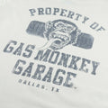 Natural - Side - Gas Monkey Garage Mens Property Of Cotton T-Shirt
