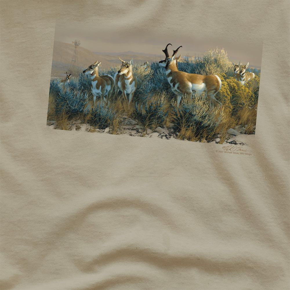 Safari Green - Pack Shot - Wildlife Unisex Adult Water Rights T-Shirt