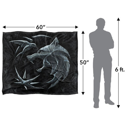 Black - Lifestyle - The Witcher Destiny Crest Blanket