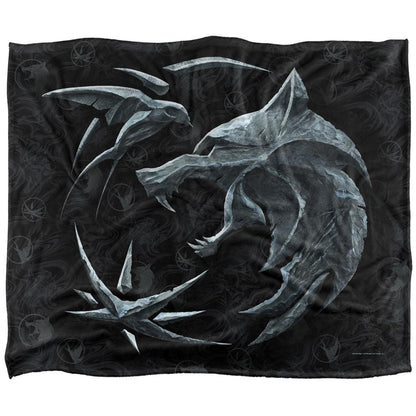 Black - Front - The Witcher Destiny Crest Blanket