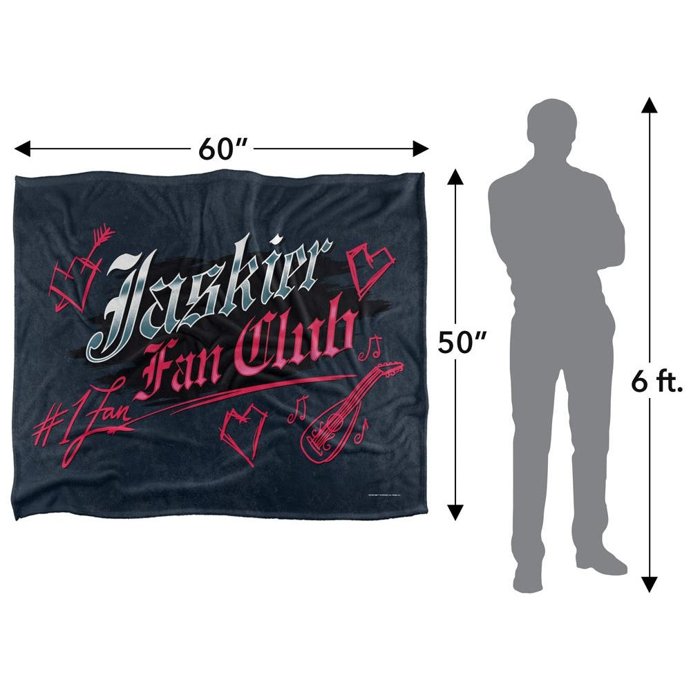 Black - Lifestyle - The Witcher Jaskier Fan Club Blanket