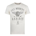 Natural - Front - Gas Monkey Garage Mens Parts & Services T-Shirt