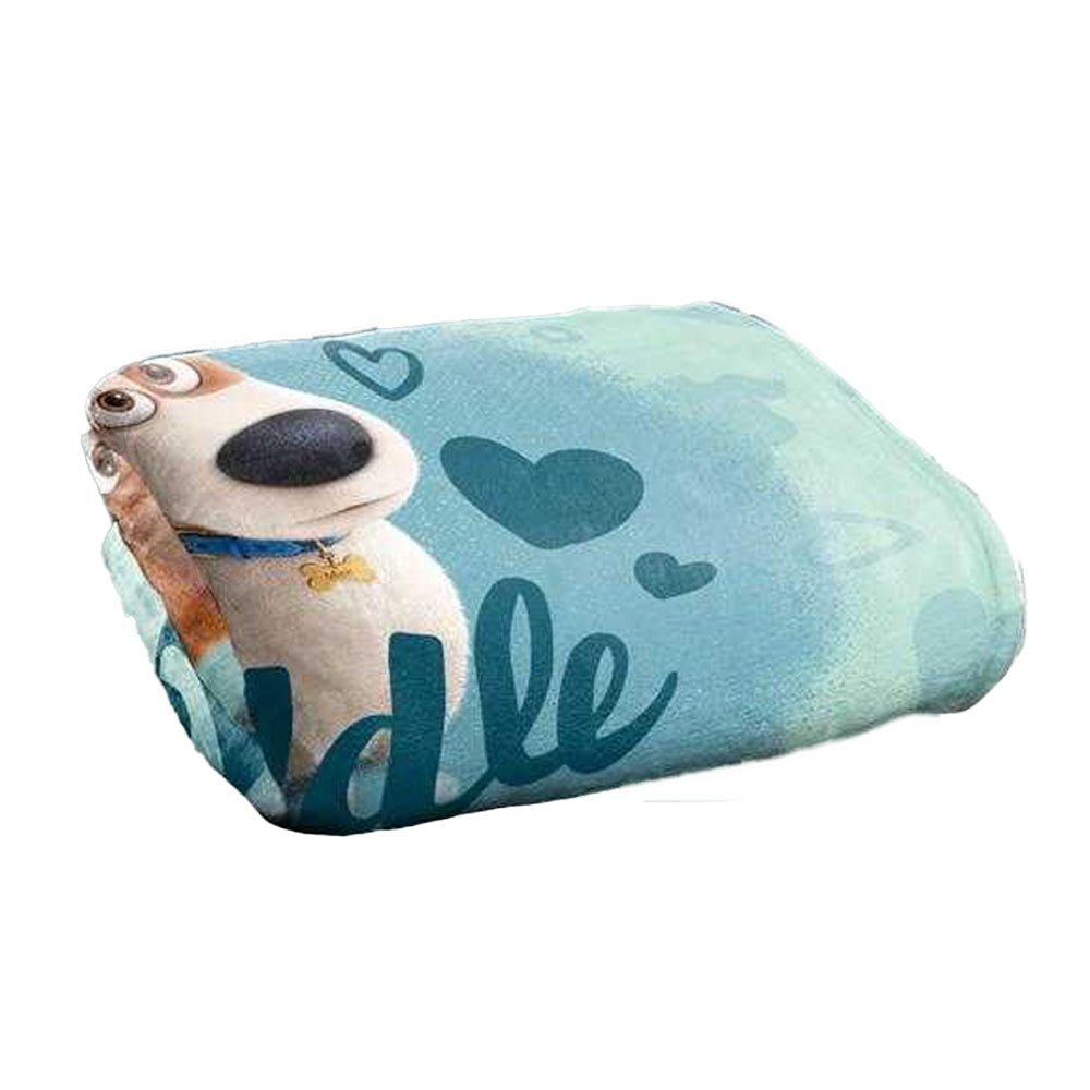 Multicoloured - Back - The Secret Life Of Pets Cuddle Addict Silky Soft Touch Blanket