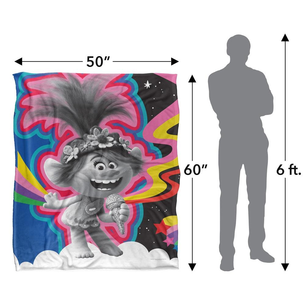 Multicoloured - Lifestyle - Trolls Sing It Together Silky Soft Touch Blanket
