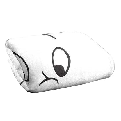White - Back - Casper The Friendly Ghost Silky Face Soft Touch Blanket
