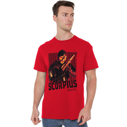 Red - Side - Farscape Unisex Adult Scorpius T-Shirt
