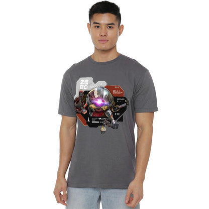 Charcoal - Side - Star Trek: Prodigy Unisex Adult The Medusan Zero T-Shirt