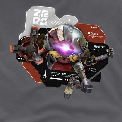 Charcoal - Pack Shot - Star Trek: Prodigy Unisex Adult The Medusan Zero T-Shirt