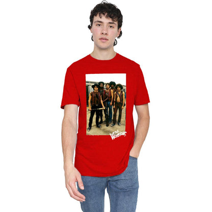 Red - Side - The Warriors Unisex Adult Heather T-Shirt