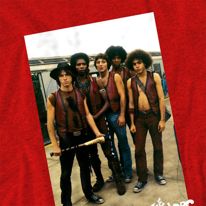 Red - Pack Shot - The Warriors Unisex Adult Heather T-Shirt