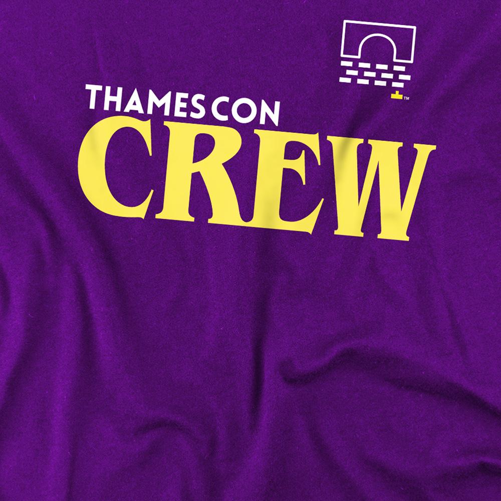Purple - Pack Shot - The Dark Crystal Unisex Adult Thames Con Staff T-Shirt
