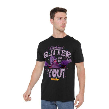 Black - Lifestyle - Fraggle Rock Unisex Adult The Great Glitterini Glitter  And Be You T-Shirt