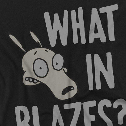 Charcoal - Back - Rocko´s Modern Life Unisex Adult What In Blazes? T-Shirt