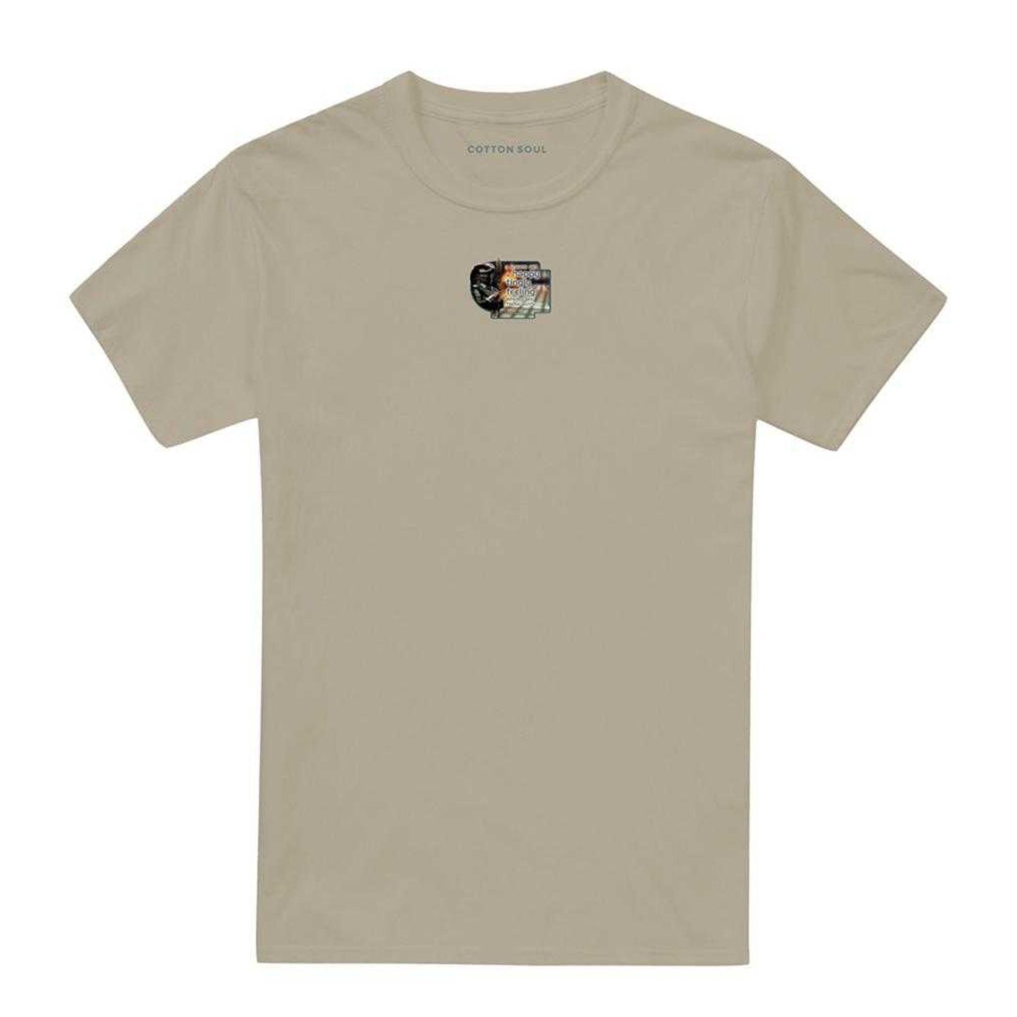 Sand - Front - Stargate SG-1 Unisex Adult Happy Feeling T-Shirt