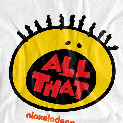 White - Side - Nickelodeon Unisex Adult All That T-Shirt