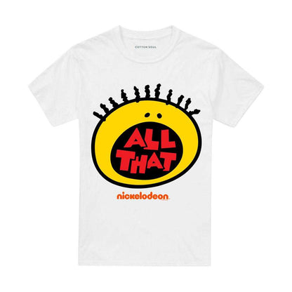 White - Front - Nickelodeon Unisex Adult All That T-Shirt
