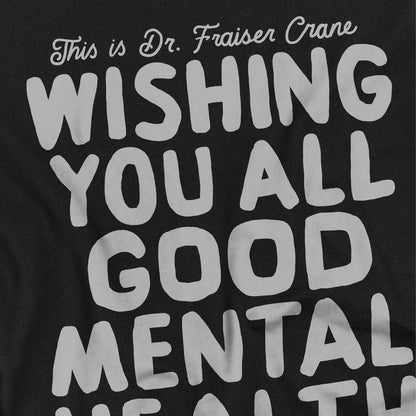 Charcoal - Side - Frasier Unisex Adult The Frasier Sign Off T-Shirt