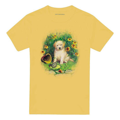 Banana Yellow - Front - Wildlife Unisex Adult A Prince Perhaps T-Shirt
