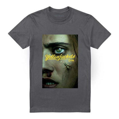 Charcoal - Front - Yellowjackets Unisex Adult Poster T-Shirt